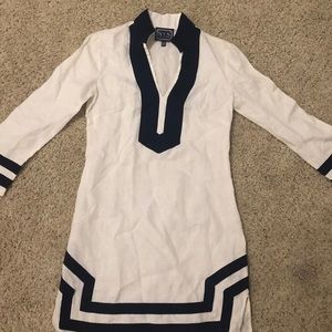 Sail to Sable Tunic Navy and White